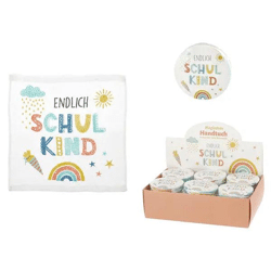 Magisches Handtuch zum Schulanfang, 30x30cm - Spaßiges Reinigungszubehör für Kinder