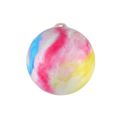 Marmor PVC-Ball mit Haken, 25 cm, 80g - Eleganter Spielball für Kinder & Outdoor-Spiele