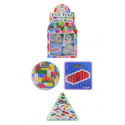 Maze Brickz-Puzzle, 3 verschiedene Formen