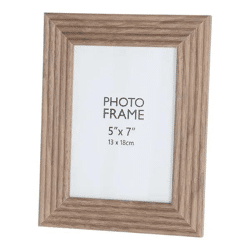 MDF-Bilderrahmen mit Rillen für 13x18cm Fotos - Stilvolle Präsentation