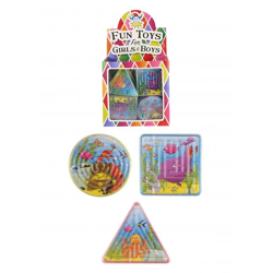 Meerestiere-Labyrinth-Puzzle, 3 verschiedene Formen, Bildungs-Spielzeug für Kinder