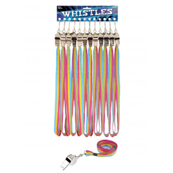 Metallene Pfeife, 5,5 cm, Pansexuell, Inkl. Schlüsselband (80 x 2 cm) – robust und vielseitig