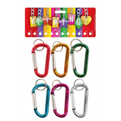 Metallische Kletterhaken, 8 cm, 6 Typen - Outdoor Kletterausrüstung