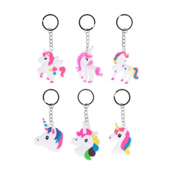 Mini unicorn figures, 5 cm, 6 different designs - Collectibles & Toys