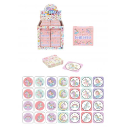 Mini Einhorn Snap-Spiel, 28 Karten, 5x5 cm