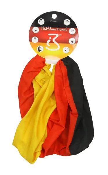 Mini-Fanschal Deutschland - Kompakter Nationalstolz f&uuml;r Unterwegs