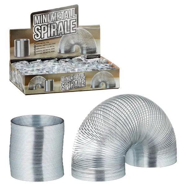 Mini Metallspirale, Durchmesser 3,5 cm &ndash; Kompaktes Federspielzeug