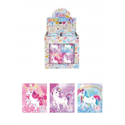 Mini Notizbuch Einhorn 7x6 cm, Taschenjournal mit 10 Seiten