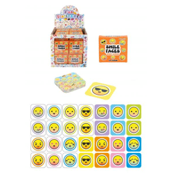 Mini Smile Schnappspiel, 28 Karten, 5x5 cm