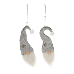 Mittelgroße Hängewichtel, 2er-Set, Höhe ca. 24cm - Dekorative Figuren