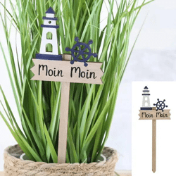 MoinMoin Steckfigur, Klein, 26 cm Höhe - Stilvolles Wohnaccessoire