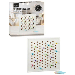 Motivationswand für Träume und Ziele, 36x36cm - Dekorative Visionstafel