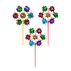 Mühlenfolie 19,5 cm mit 7 Köpfen, kreisformig, kalt/warm anwendbar