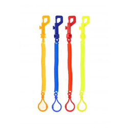 Multifunktionale K/C-Spirale 12 cm mit Clip, 4 Farben – vielseitiges Organisationswerkzeug