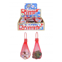 Murmelset Im Netz, 20 Teile, 2 Verschiedene Arten, Traditionelles Glasmurmelspiel Für Kinder