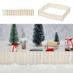 Natur Wichtel-Zaun, Verspielte Gartengrenze, ca. 90x5cm