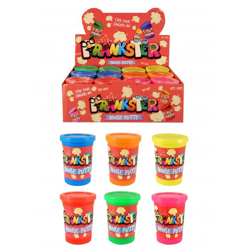 Neon Putty, 90 g geräuscherzeugender Schleim, verschiedene Farben, 7,5 cm x 5,5 cm – 6er-Pack