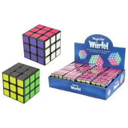 Neuer Magischer Würfel, 6x6 cm, Herausforderndes Puzzle, Denkspielzeug