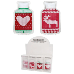 Nordische Taschenwärmekissen, 2er Set, ca. 7x11,5 cm