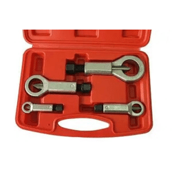 NUSSSPALTERSATZ: Hochwertiger Nussspalter Werkzeugsatz - Professionelles Set zum Öffnen von festsitzenden Muttern