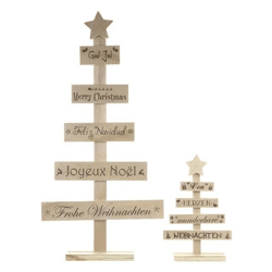 Ökologischer Weihnachtsbaumständer, Klein, Ca. 25 cm - Natürliche Basis