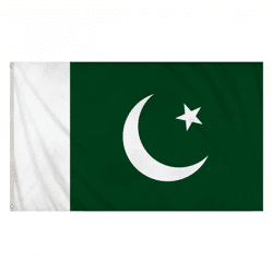 Pakistanische Flagge, 5 x 3 Fuß, großes, langlebiges Nationalbanner Pakistans für den Außenbereich