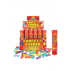 Party-Konfetti-Kanone, 20cm - Bunter Papier-Konfetti-Shooter für Feste