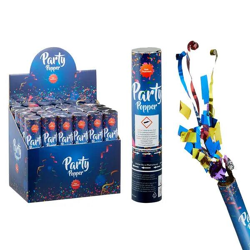 Party Popper De Luxe, 20 cm - Hochwertige Konfetti-Kanone für Partys & Events