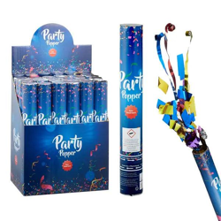 Party Popper De Luxe, 30 cm - Premium-Konfetti-Kanone für unvergessliche Feiern