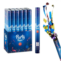 Party Popper De Luxe, 40 cm - Premium-Konfetti-Kanone für Feste & Feiern
