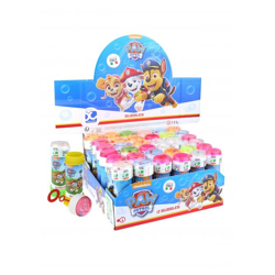 Paw Patrol Blaue Seifenblase 60 ml mit Labyrinth-Puzzle, Partyspielzeug für Kinder