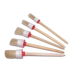 PINSEL SET ROUND ;High-quality round brush set: Professional artist's brush set for detail work and fine art