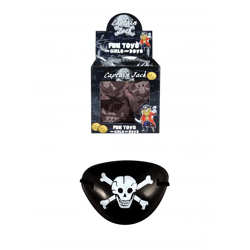 Piraten Augenklappe, 8 cm – Kostümzubehör für Kinder und Erwachsene