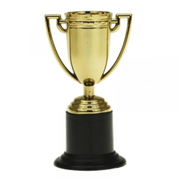 Plastik-Goldpokal, 10 cm