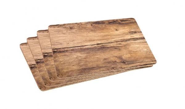 Platzmatte Eiche, 44x28,5cm - Elegante und langlebige Tischunterlage f&uuml;r jede Mahlzeit