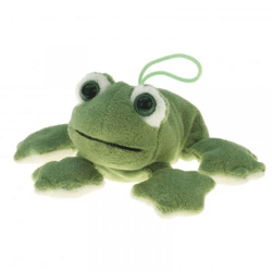 Plush frog Quasti, 18 cm