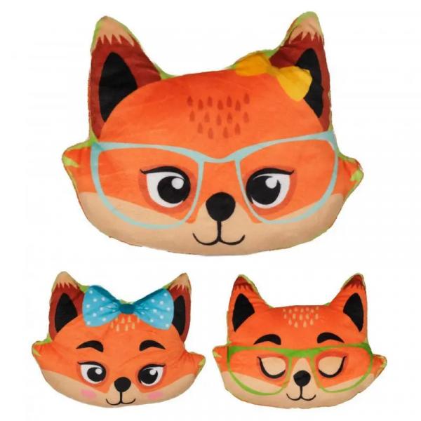 Pl&uuml;sch-Fuchs "Forest" mit verschiedenen Gesichtsausdr&uuml;cken, 22 cm