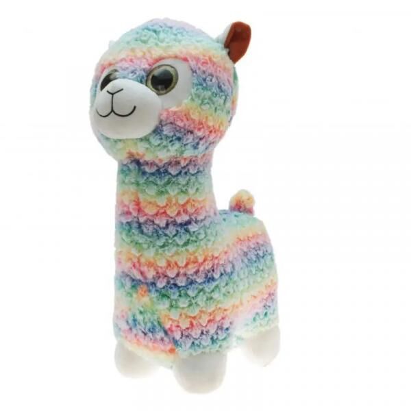Pl&uuml;sch Regenbogen Lama Gino 45cm