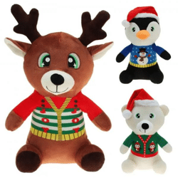 Plush Christmas animals, 30cm