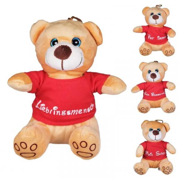 Pl&uuml;schb&auml;r "Lenno", 18 cm.