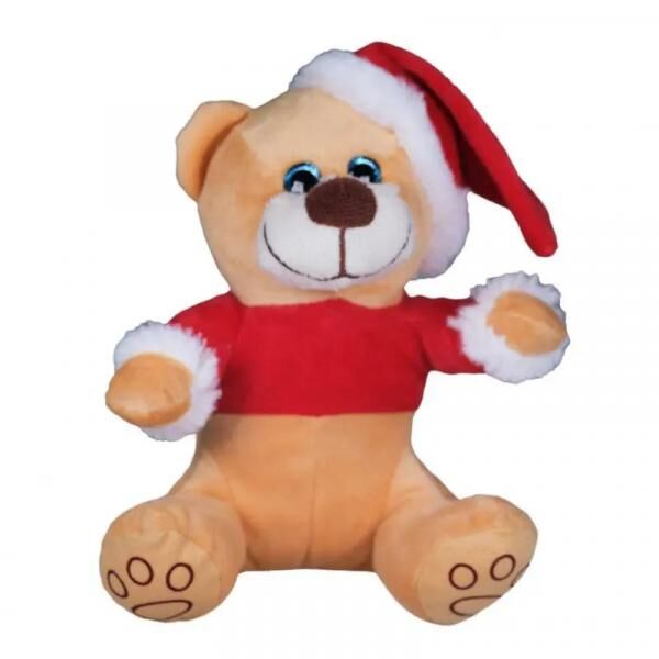 Pl&uuml;schb&auml;r "X-Mas", 18 cm