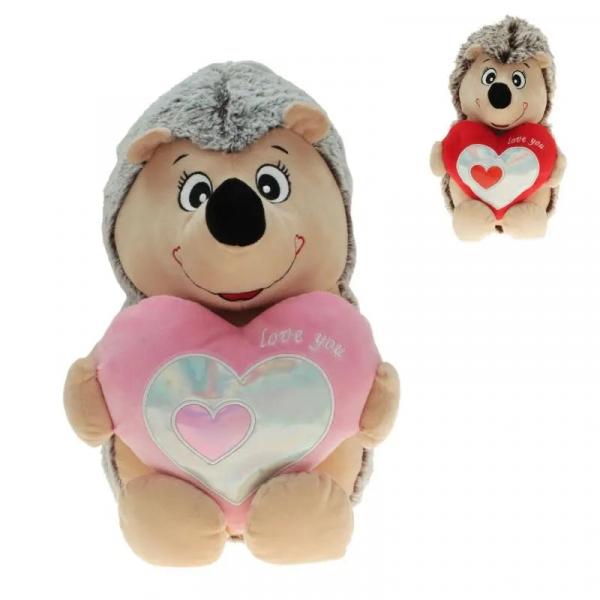 Plush heart hedgehog Isa, 42 cm