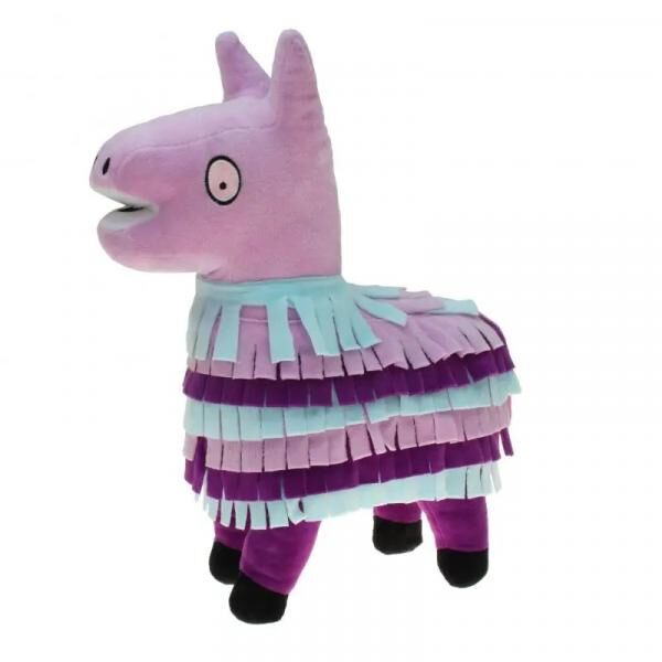 Pl&uuml;schlama in Lila "Crazy", 70cm