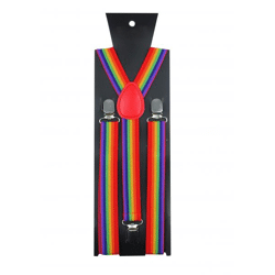 Pride Rainbows Hosenträger – Buntes Partyzubehör für LGBTQ+ Events