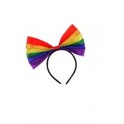 Pride Stirnband, Bunte LGBTQ+ Kopfbedeckung, Festival Accessoire