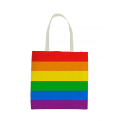Pride Tasche 40x40 cm – Bunte Umhängetasche, Regenbogen-Motiv, Vielseitig & Trendig