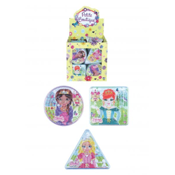 Prinzessinnen-Labyrinth-Puzzle, 3 verschiedene Formen – Lernspiel für Kinder