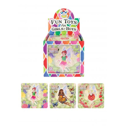 Puzzle Feenfigur, 13 x 12 cm, sortierte Designs – Zauberhaftes Kinderpuzzle für Mädchen