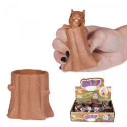 Squeeze squirrel in a tree, 6 cm