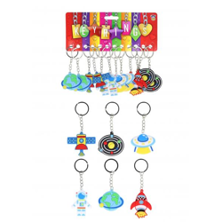 Raumfahrt Figurenset, 5 cm, 6 verschiedene Designs - Ideal für Sammler & Deko